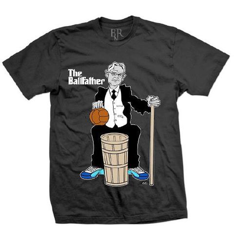 James Naismith ' The BallFather ' Signature Basketball T-Shirt (colour)