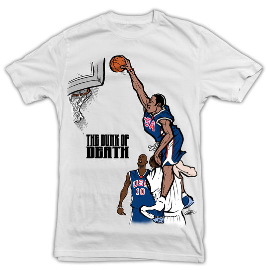 Vince Carter  ' Dunk of Death ' Signature T-Shirt (colour)